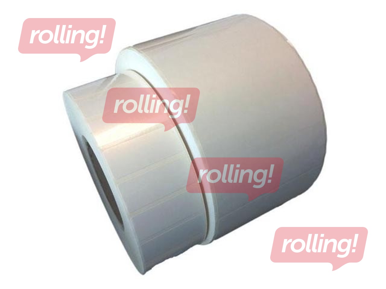 Labels roll, 47x32 mm, PP, 1000 pcs, white