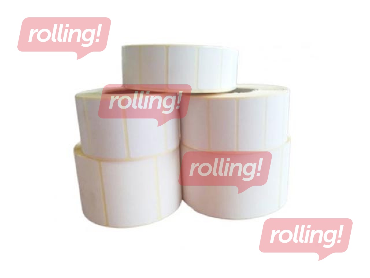 Labels in roll Vellum, 45x30mm, 1000 pcs.