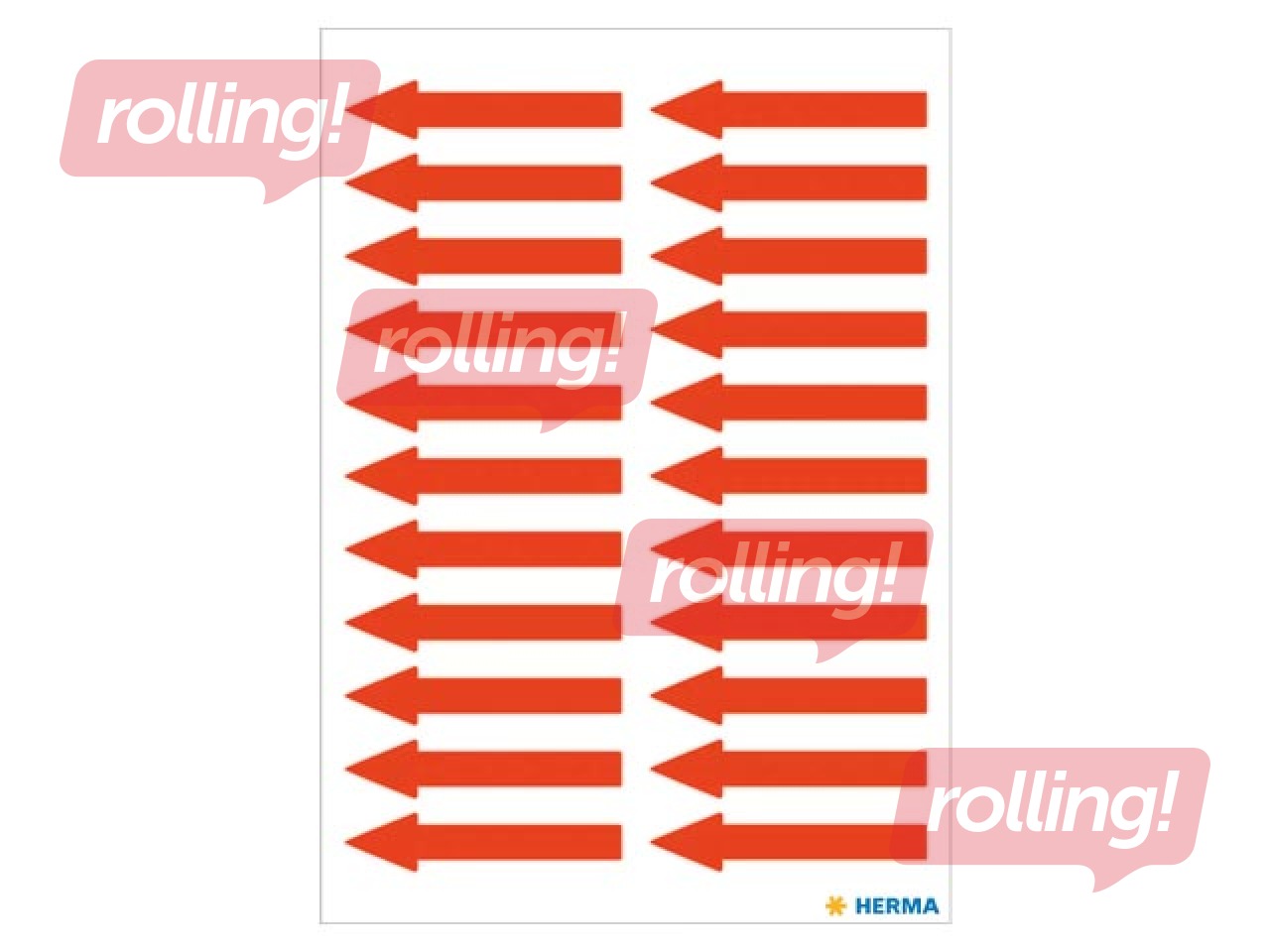 Brīdinājuma uzlīme iepakojumu marķēšanai 