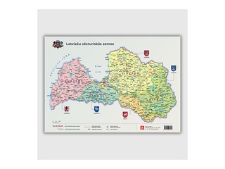 Карта исторических земель Латвии, A3