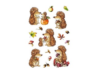 Stickers Herma Decor, HEDGEHOG, 3 sheets