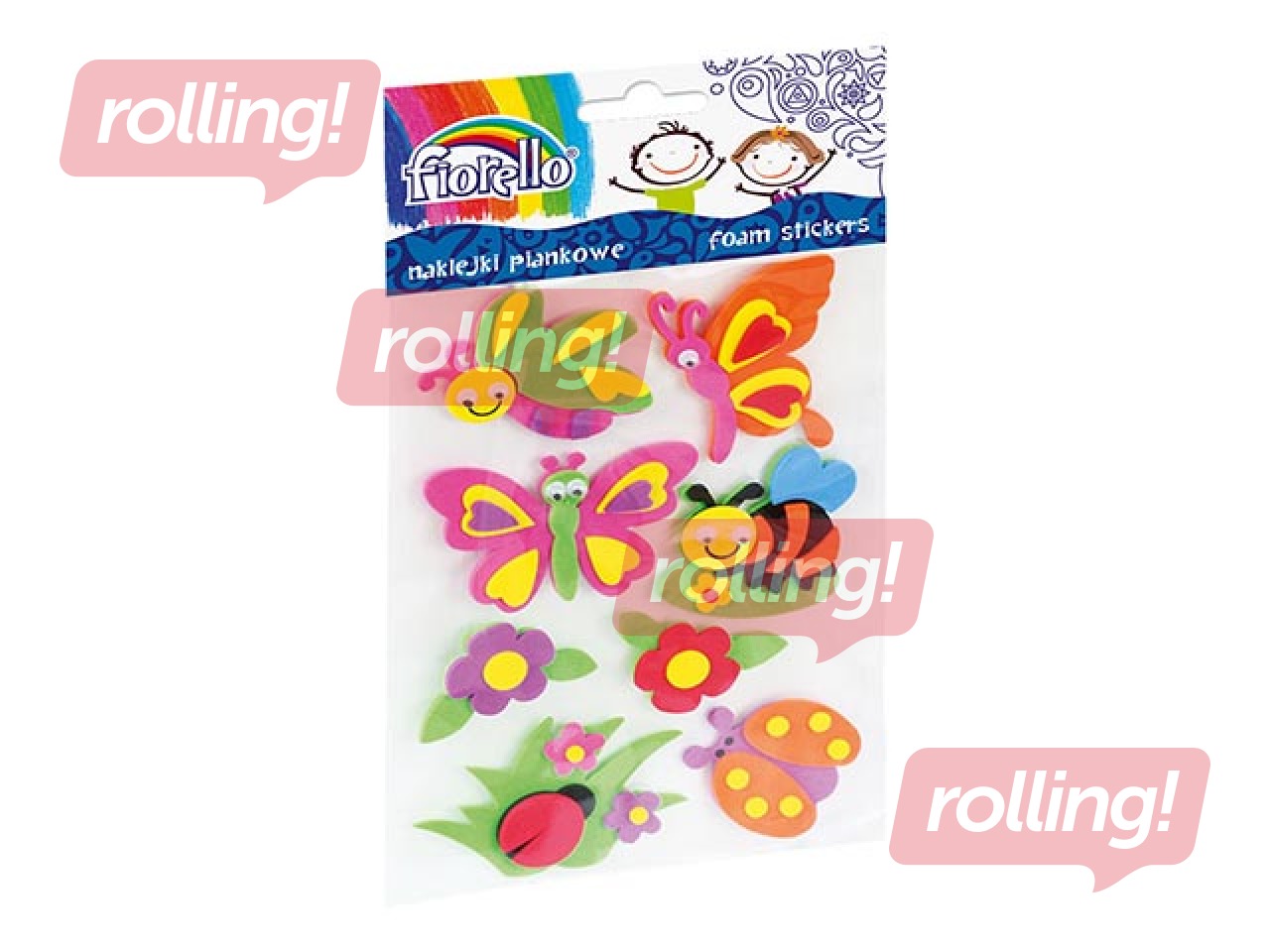 Foam stickers Fiorello