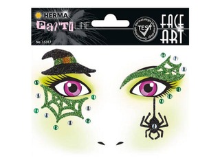 Face Art Stickers Witch