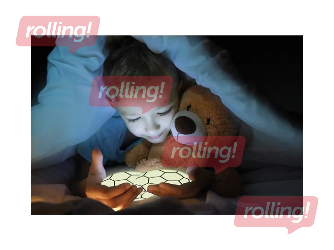 Tumsā spīdošas uzlīmes Mēness