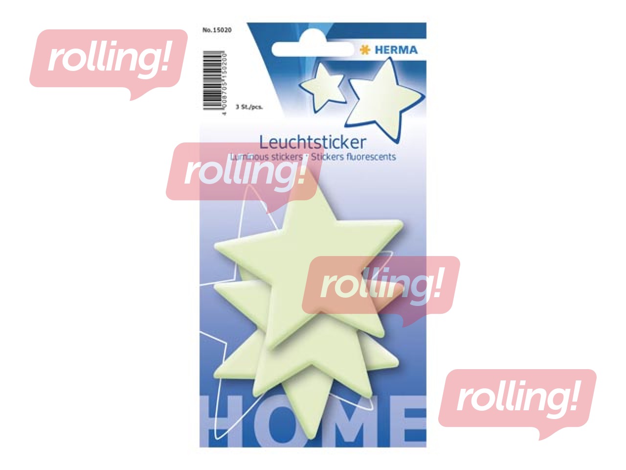 Stickers Stars glow in the dark