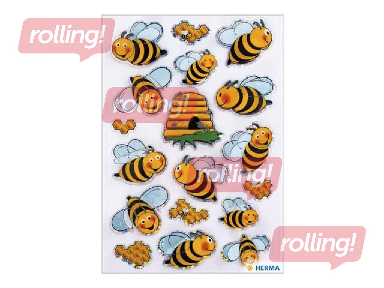 Stickers Herma Magic Bees, 3D wings