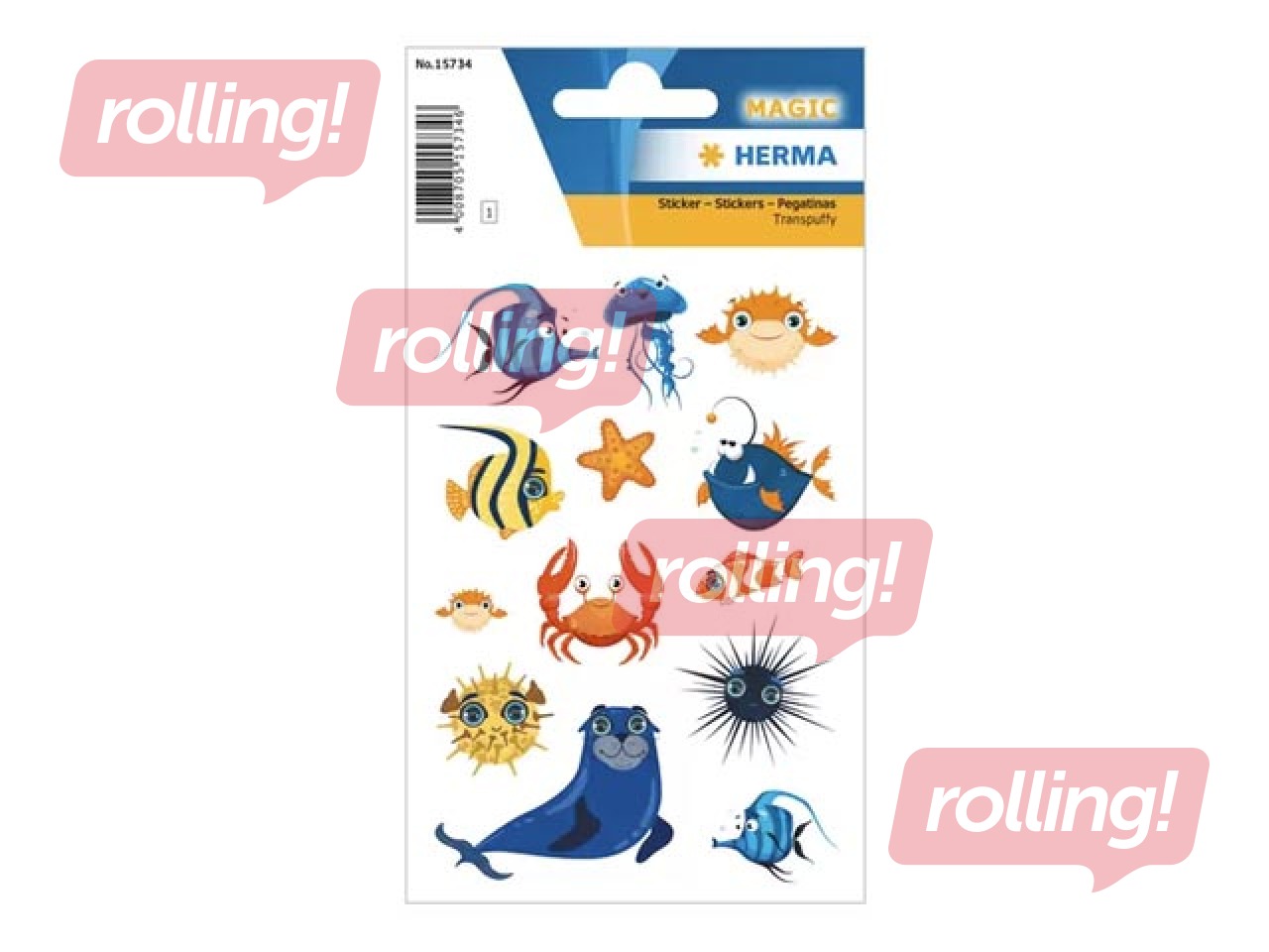 Uzlīmes Herma Magic Jūras radības