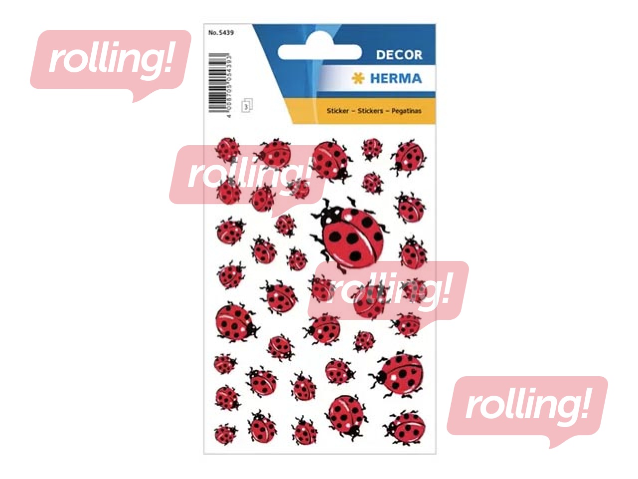 Наклейки Herma Decor Божьи коровки