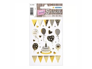 Stickers Herma Birthday Party, 1 sheet