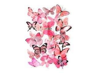 Наклейки Galeria Papieru Pink Butterflies