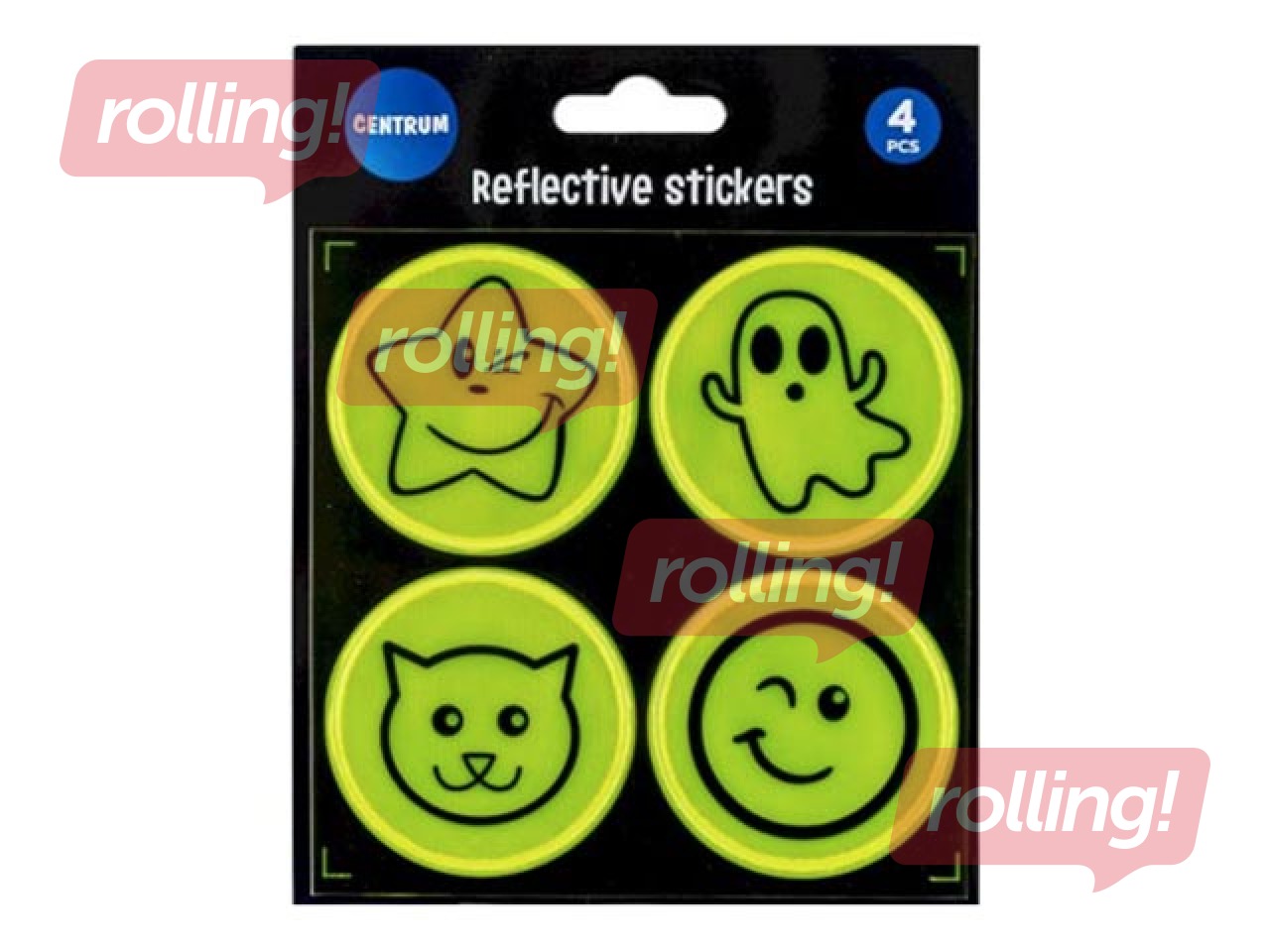 Atstarojošas uzlīmes Smile