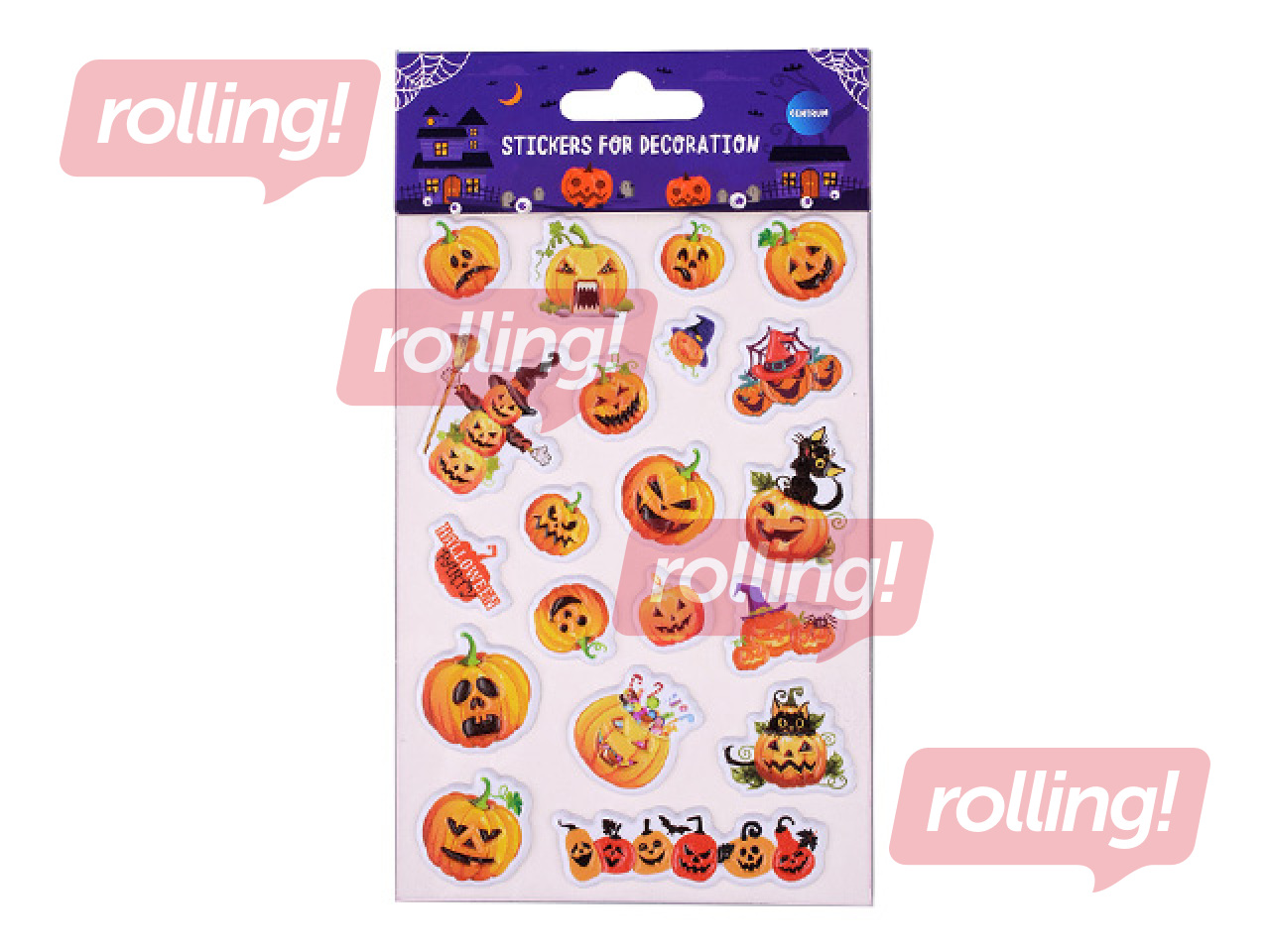 Kleebised Centrum, Puffy Halloween, 1 leht