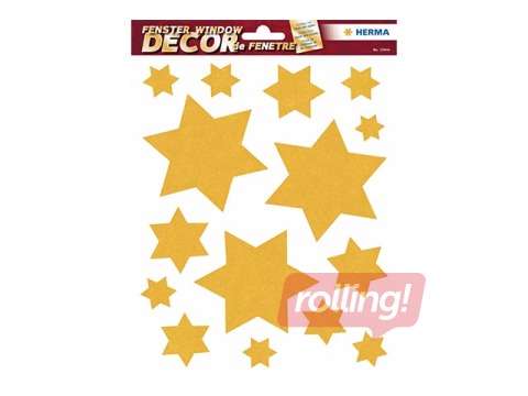 Window stickers Herma, gold stars