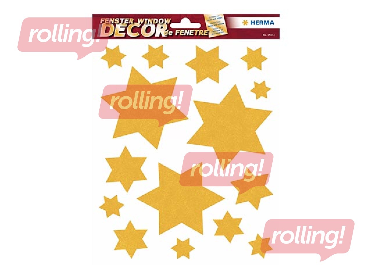 Window stickers Herma, gold stars