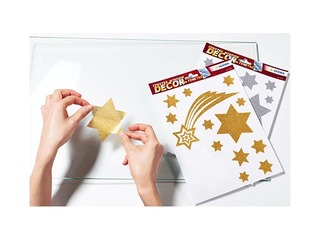 Window stickers Herma, gold stars