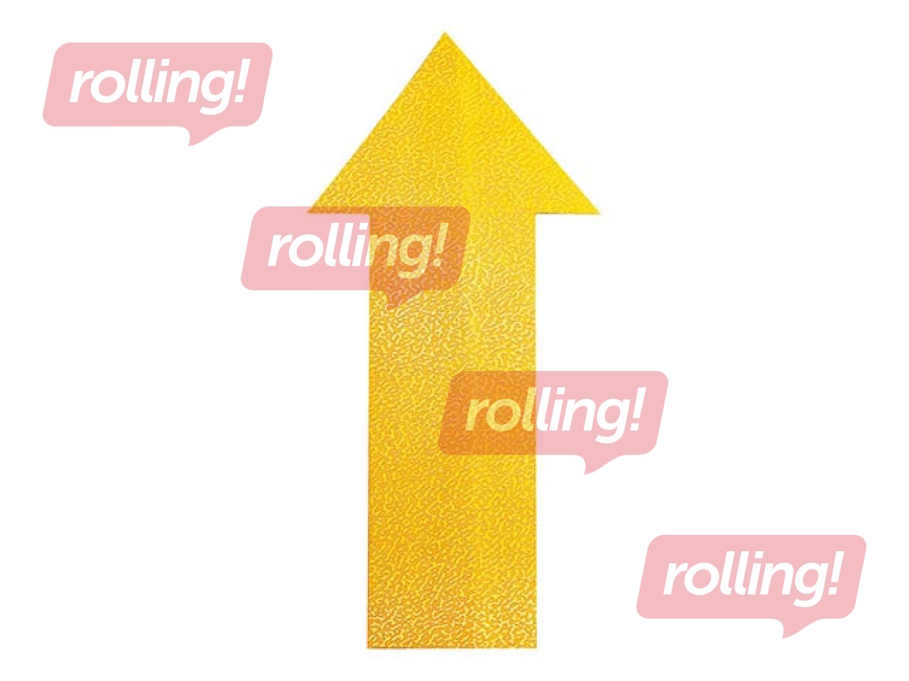 Grīdas marķējuma uzlīme Bulta, 10 gab.