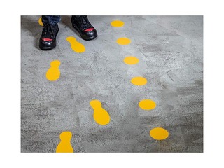 Põrandamärgistus Jalg, 5 tk.