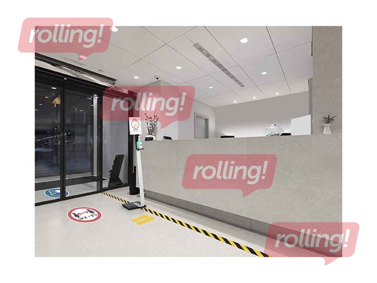 Põrandamärgistus Jalg, 5 tk.