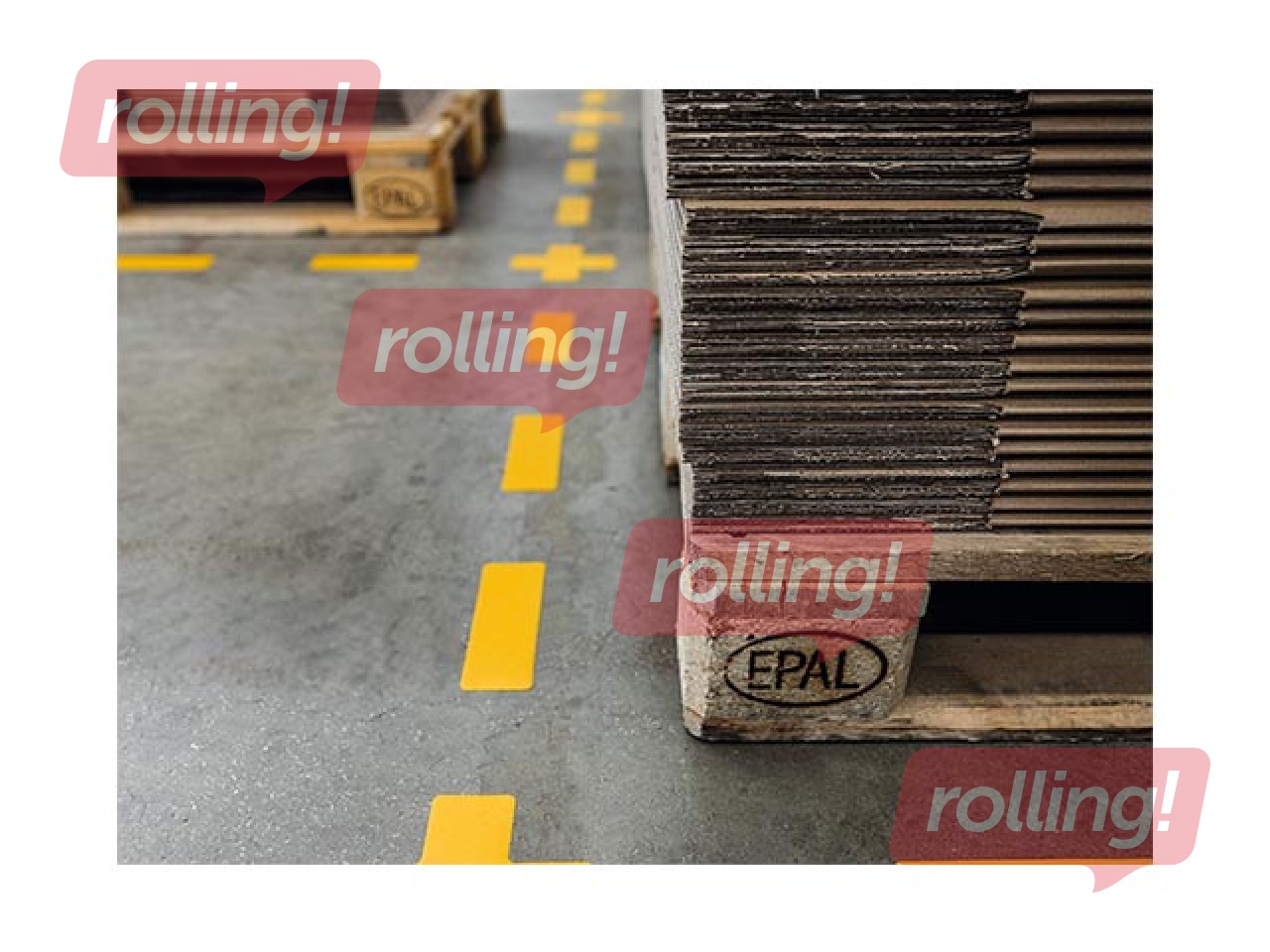 Floor marking shape Stripe, 10 pcs.