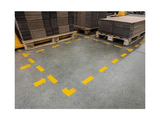Floor marking shape Stripe, 10 pcs.