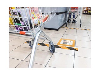 Grīdas marķējuma uzlīme 