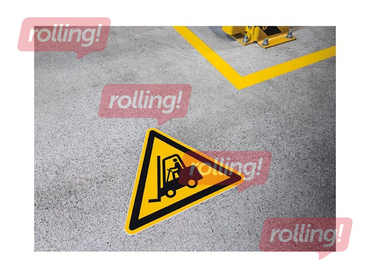 Grīdas marķējuma uzlīme 