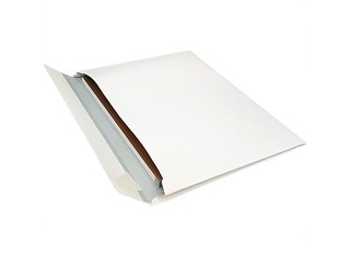 Конверт Postac, B4, самоклеящийся с лентой и боковыми складками, белый