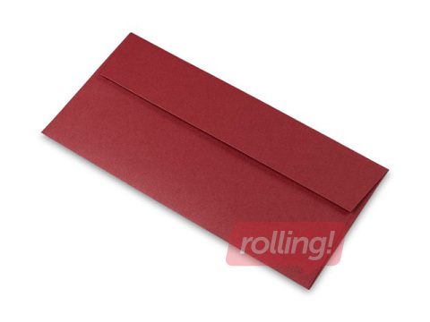 Aploksnes pašlīmējošas Curious Metallic С65, bordo, 20 gab.
