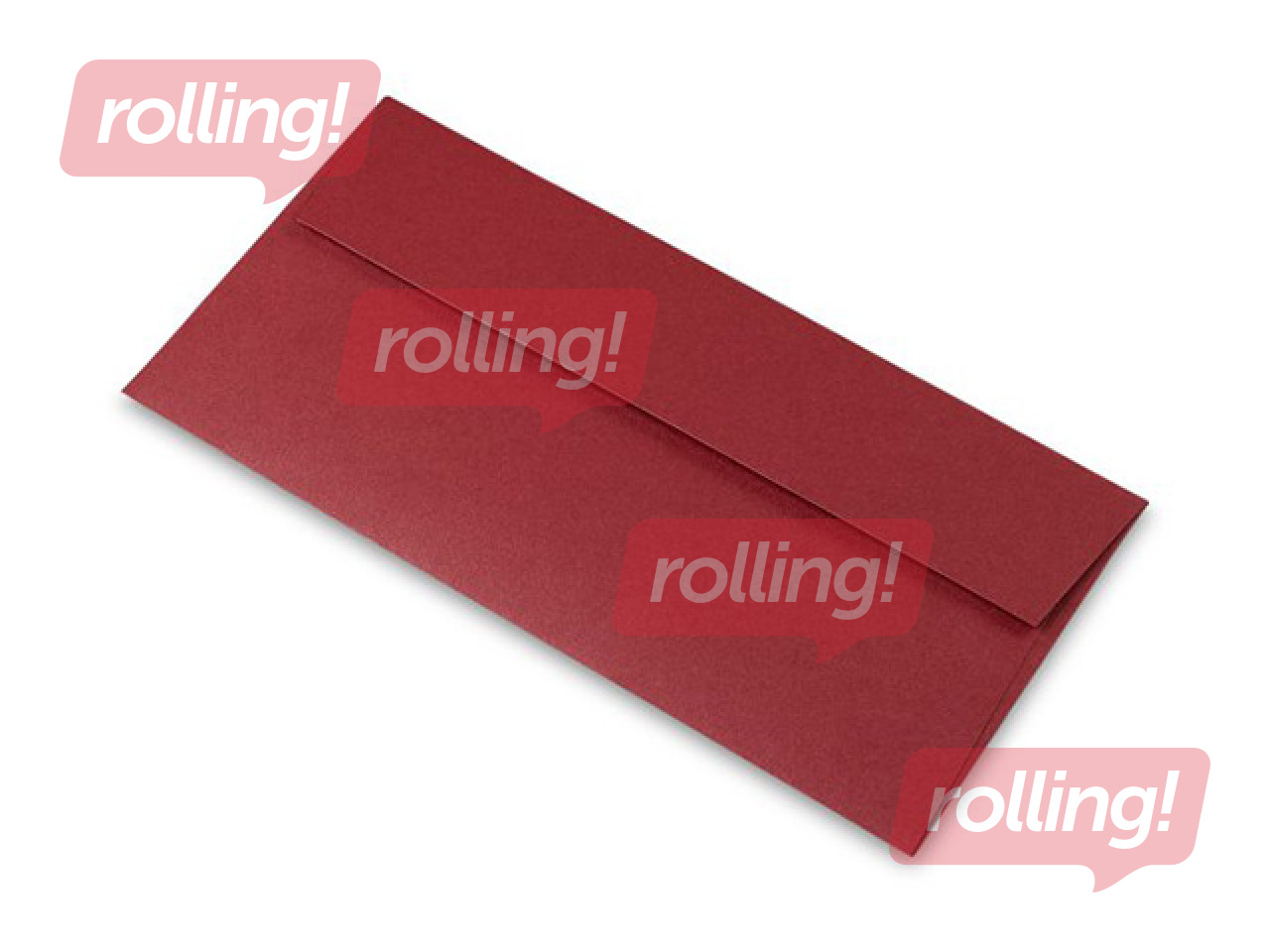 Aploksnes pašlīmējošas Curious Metallic С65, bordo, 20 gab.