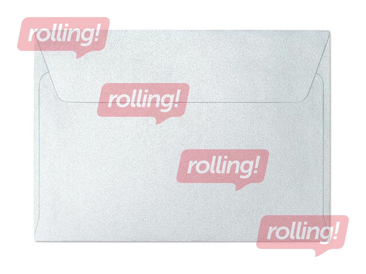 Aploksnes pašlīmējošas Millenium light blue С6, 10 gab., gaišzila perlamutra 