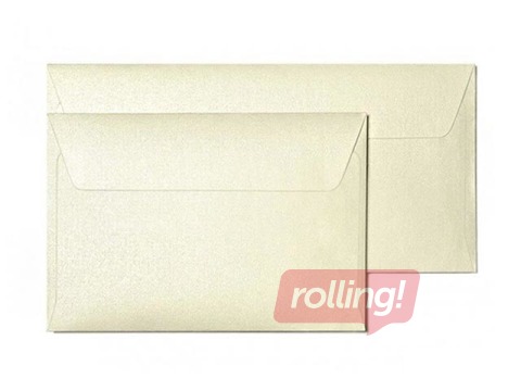 Envelope Millenium, cream, 70x110mm, 10 pcs.
