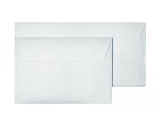 Aploksnes pašlīmējošas ar lentu B7, 10 gab, sudraba