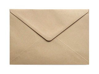 Enbelope C5 Nature dark beige, 120g/m2, 10 pcs/pack