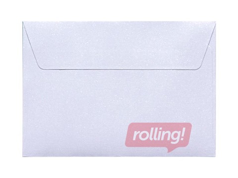 Envelopes with adhesive tape, C6, 10 pcs., white with gloss