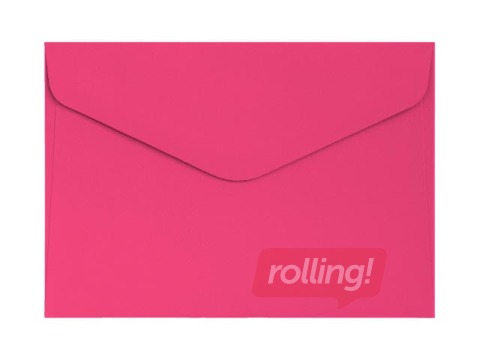 Envelopes Smooth pink C6, 10 pcs.