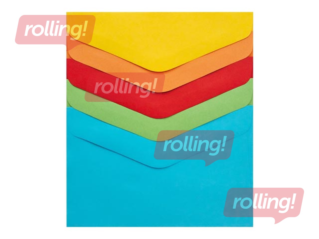 Aploksnes Smooth mix C6, intensīvi toņi, 10 gab.