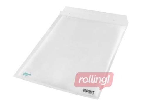 Aploksne polsterēta Nr.14, 180 x 265 mm, balta