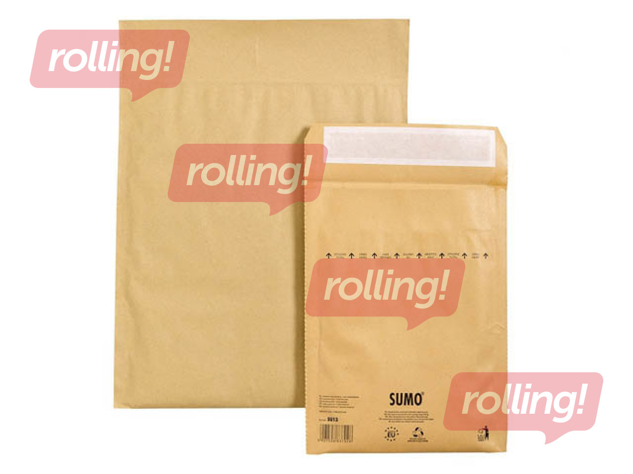 Padded envelope SUMO Nr.15, 215 x 265 mm, brown