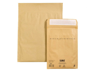 Polsterdatud ümbrik SUMO Nr.15, 215 x 265 mm, pruun