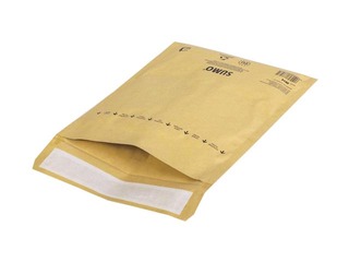 Polsterdatud ümbrik SUMO Nr.14, 195 x 265 mm, pruun