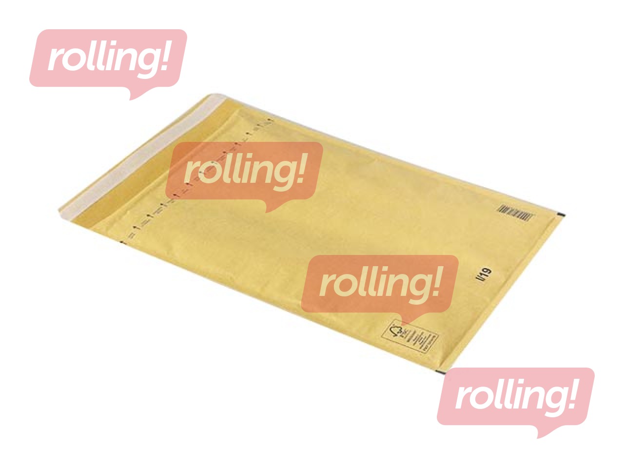 Aploksne polsterēta SUMO Nr.19, 315 x 445 mm, brūna