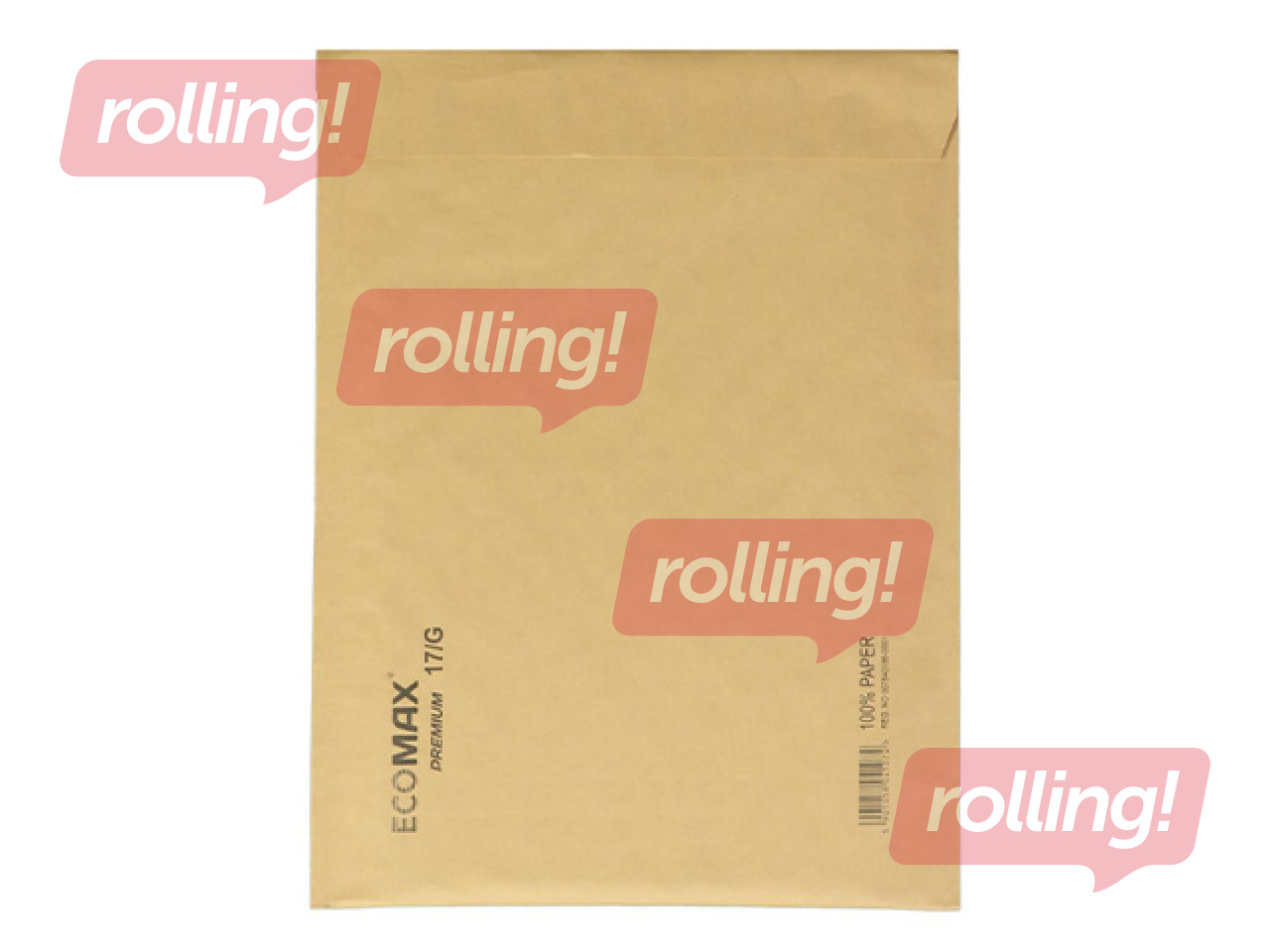 Aploksne polsterēta ar šūnu papīra pildījumu, brūna, 230x340mm