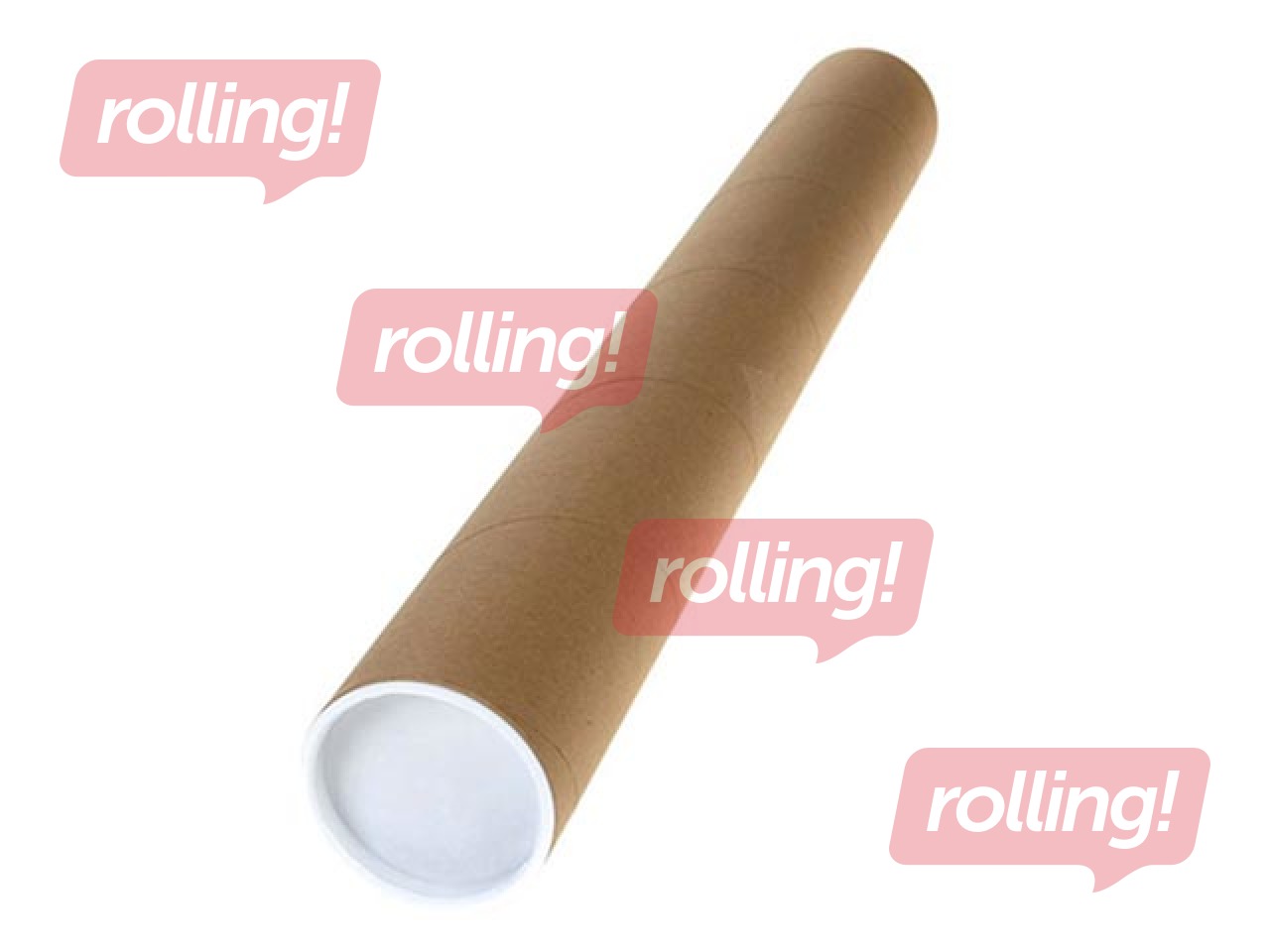 Cilindra tūba 70x1.3x540 mm +2 plastmasas aizdares