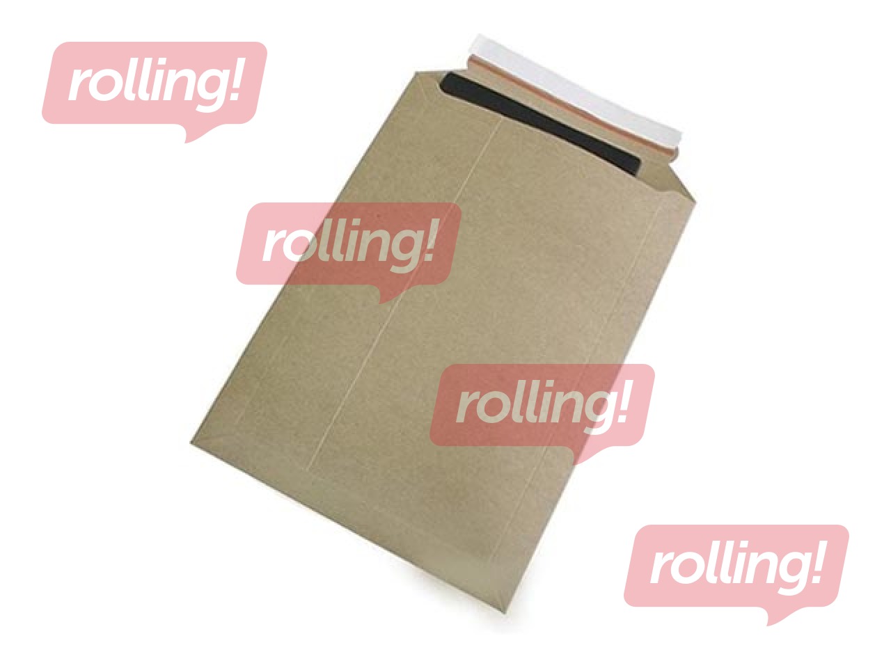 Kartongümbrik, A5+, 215 mm x 270 mm, 450g/m2, pruun