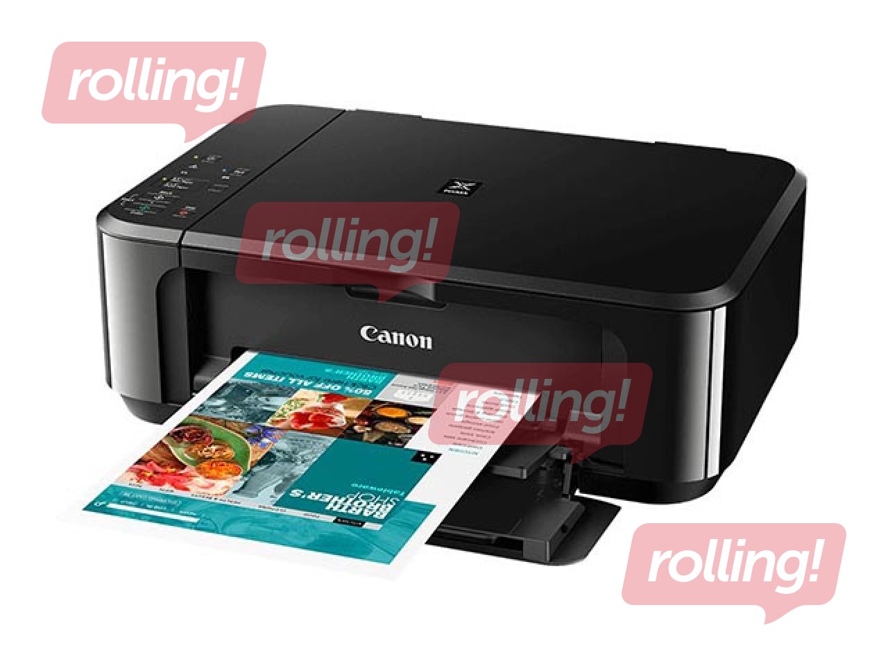 Daudzfunkciju tintes printeris Canon PIXMA MG3650s, melns
