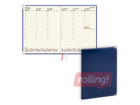Dienasgrāmata Advocate, A4, basis, zila