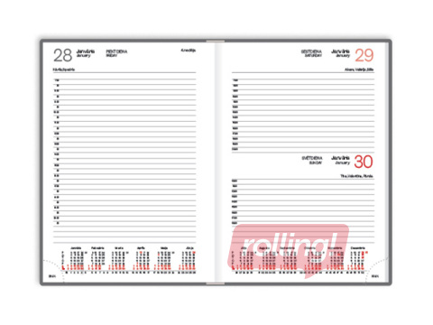 Calendar part Manager