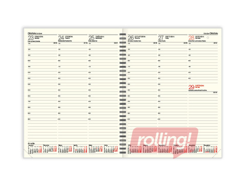 Kalendārā daļa Advocate ar spirāli, 2026