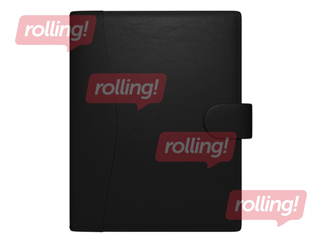 Планировщик времени Maxi Imitation Leather, черный