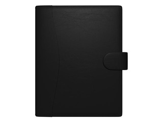 Time planner Maxi Imitation Leather, black